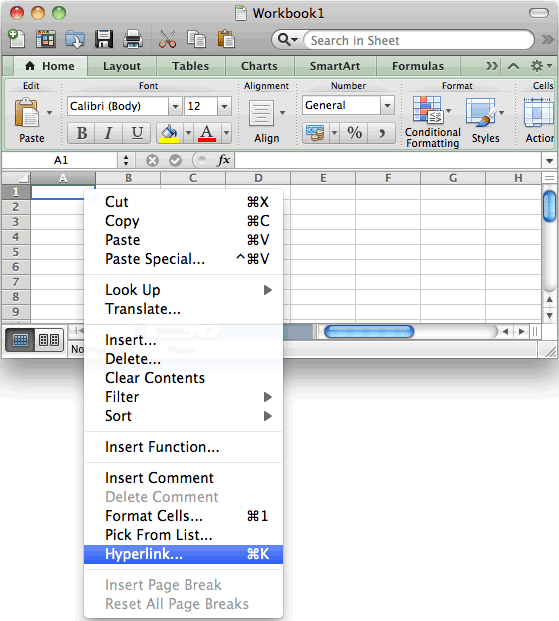 excel for mac 2016 cell clustering