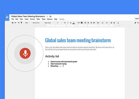 google voice dictation for mac